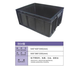 B6#防靜電零件箱